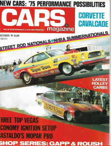 HI PERFORMANCE CARS 1974 OCT - HOLLEY CARBS, GAPP & ROUSH, CORVETTES